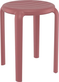 Plastikowy taboret do domu i kawiarni Tom Bar 45