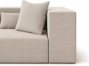 Narożnik modułowy Terospito S 208x180 cm sztruks Poso nowoczesny wygodny