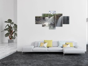 Obraz wodospadów (125x70 cm)