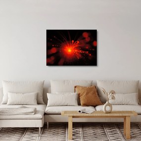 Obraz na szkle - błyszcząca abstrakcja (70x50 cm)