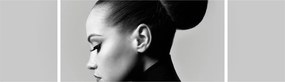 Obraz - Profil pięknej kobiety (170x50 cm)