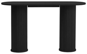 Czarna konsola 40x130 cm Nola – Unique Furniture