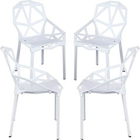 Zestaw 4 Krzese Omega