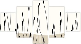 Obraz - Łąka graficzna N⁰3 (125x70 cm)