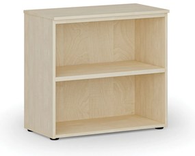 Regał biurowy PRIMO WOOD, 800 x 420 x 740 mm, brzoza