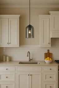 LAMPA WISZĄCA APP1705-1PC Szara