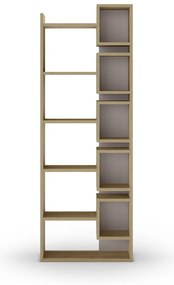 Regał w dekorze dębu 60x168,5 cm Eladi – Marckeric