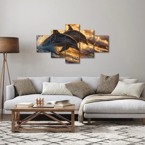 Obraz - Delfiny (125x70 cm)