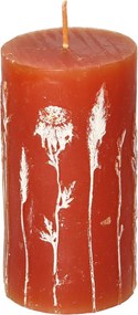 Świeca Giulia 13cm orange