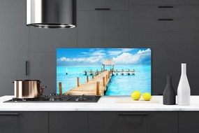 Panel nad blat kuchenny Most Wiszący nad Falami