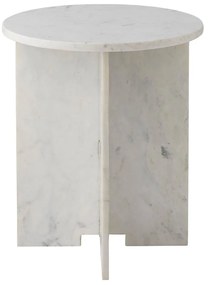 Marmurowy okrągły stolik ø 46 cm Jasmia – Bloomingville