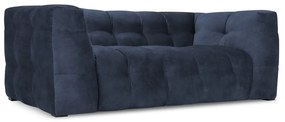 Niebieska aksamitna sofa Windsor &amp; Co Sofas Vesta, 208 cm