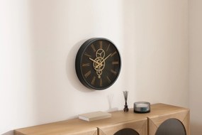 Zegar ścienny widoczny mechanizm ARACELY, Ø 46 cm