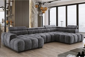 Narożnik BULL XL Prawostronny z elektryczną funkcją regulacji tkanina Eden 21 WERSAL