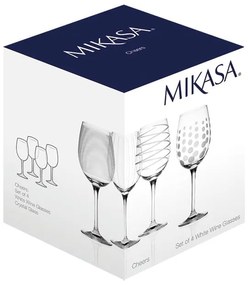 Zestaw 4 kieliszków do wina Mikasa Cheers, 450 ml