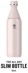 Jasnoróżowa butelka ze stali nierdzewnej 600 ml All Day Slim – Stanley