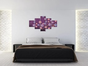 Obraz - Wiosenny zmierzch (125x70 cm)