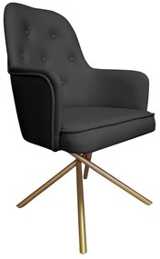 Krzesło SARA podstawa Krzyżak złota Vega99