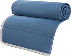 Chłodząca letnia kołdra CELIA, ciemnoniebieska Rozmiar: 200 x 220 cm