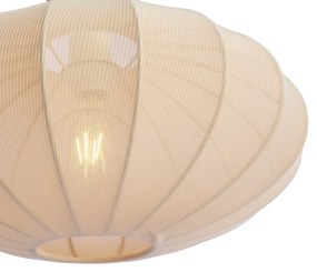 Luk Lampa łukowa Japandi beżowa z abażurem - BidaJapandi Oswietlenie wewnetrzne