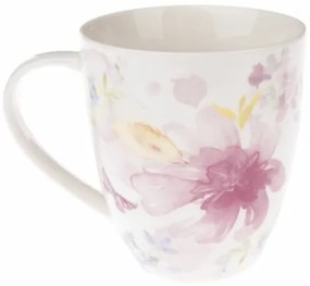 Kubek porcelanowy Flower, 490 ml