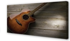 Duży obraz na płótnie Klasyczna Gitara Akustyczna