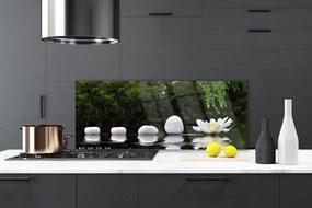 Panel Szklany do Kuchni Lilia Wodna Na Jeziorze