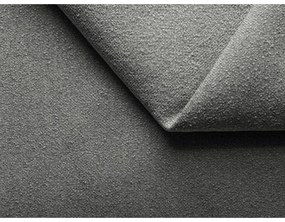 Szare łóżko kontynentalne ze schowkiem 160x200 cm Palta – Makamii