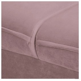 Lawendowa aksamitna sofa 138 cm Juli – Ropez