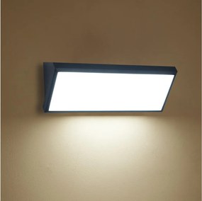 Brilagi - Zewnętrzny kinkiet TRIANGLE LED/42W/230V czarny IP65