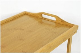 Bambusowa taca na łóżko, 50 x 30 x 22  cm