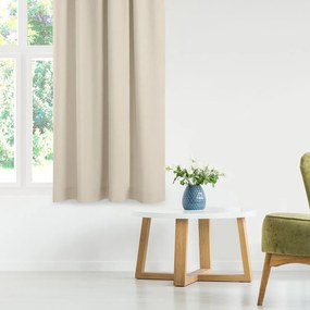 Kremowa zasłona 140x175 cm Carmena – Homede