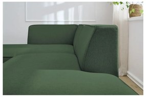 Zielony narożnik modułowy (lewostronny/w kształcie litery L) Megeve – Bobochic Paris