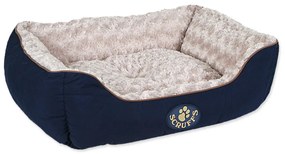 Ciemnoniebieskie pluszowe legowisko dla psa 50x60 cm Scruffs Wilton M – Plaček Pet Products