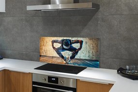 Panel szklany do Kuchni Tancerz Hip-Hop w Akcji