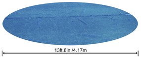 Pokrywa solarna / Przykrycie na basen 457 / 427 / 396 cm BESTWAY