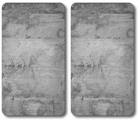 Szklane płyty ochronne na kuchenkę, 2 sztuki, hartowane szkło, Kesper