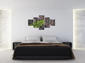 Obraz zielonej rośliny (125x70 cm)