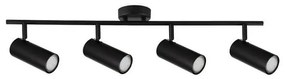 Czarna metalowa lampa sufitowa 9x76 cm Colly – Candellux Lighting