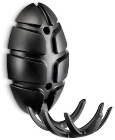 Czarny haczyk ścienny Bug – Spinder Design
