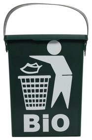 Pojemnik na odpady organiczne z logo BIO, z uchwytem, 5 l