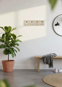 Minimalistyczny Wieszak Na Ubrania Dąb Sonoma D3-R60