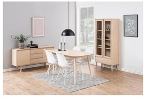 Naturalna witryna w dekorze dębu 80x178 cm Nagano – Actona