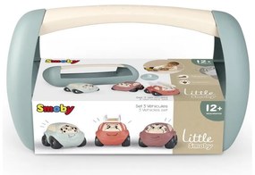 Smoby little skrzyneczka z samochodzikami vroom planet