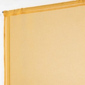 Żółte firanki z woalu zestaw 2 szt. 60x90 cm Sandra – douceur d'intérieur