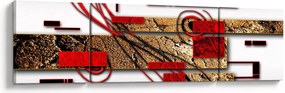Obraz abstrakcji (170x50 cm)