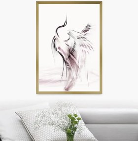 Obraz na płótnie Tancerz 2, Seria Różowa Premium