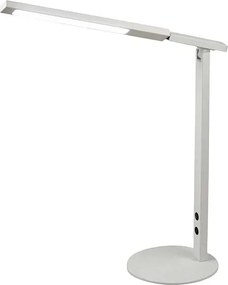 Ideal - Lampa stołowa Fabas Luce biała - Zintegrowana dioda LED 10 W z możliwością przyciemniania dotykowego CCT (3000 K, 4000 K, 5000 K, 6000 K)