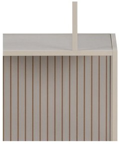 Szary regał 77x185x35 cm Seaford – Actona