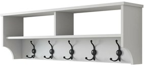 Wieszak ścienny Polo White